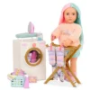 Our Generation Laundry Day Washing Machine Dollhouse Accessory Set For 18'' Dolls -Cyte Doll Toys GUEST 9ddb2d9e 1a89 4b20 bca5 dbad8f6d3a94
