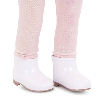 Our Generation Fancy & Furry Pink Faux-Fur Coat For 18" Dolls 5 Our Generation Fancy & Furry Pink Faux-Fur Coat For 18" Dolls - Image 3