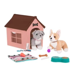 Our Generation OG Puppy House Dog House Accessory Playset For 18" Dolls -Cyte Doll Toys GUEST a33b9a3a d33f 4a63 b0f4 eae0ba0536f7