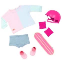 Our Generation Yanika 18" Skateboarder Doll -Cyte Doll Toys GUEST a37b50d1 e134 4118 9e2c f1997c0296dc