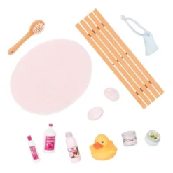 Our Generation Bath & Bubbles Bathtub Accessory Set For 18" Dolls -Cyte Doll Toys GUEST a39b61ec 8fe0 419a b79d 28ada8717df5