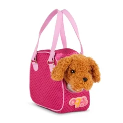 Our Generation Hop In Dog Carrier & Pet Plush Poodle For 18" Dolls -Cyte Doll Toys GUEST a7e3d86a 7cb3 4a49 9551 92c1bfce325a