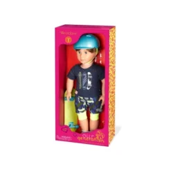Our Generation Theodore 18" Skateboarder Boy Doll -Cyte Doll Toys GUEST a9d6a5a8 806c 4505 9c00 b5c24a3da2b5