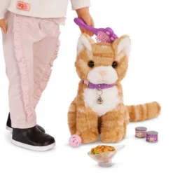 Our Generation Hop In Cat Carrier & Pet Plush Kitten Accessory Set For 18'' Dolls -Cyte Doll Toys GUEST aa8fc568 e3fe 4e71 aa4c cad72444f428