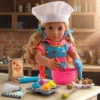 Our Generation Jenny With Storybook & Accessories 18" Posable Baking Doll -Cyte Doll Toys GUEST ab4905a9 b351 40e9 bc3a 2e1dcfe5b1a5
