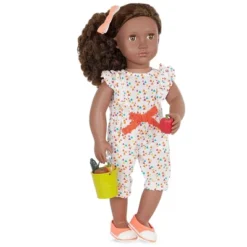 Our Generation Nahla With Storybook & Accessories 18" Posable Gardening Doll -Cyte Doll Toys GUEST af0018b1 69a9 4886 9078 23e57f0739cb