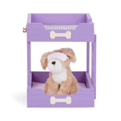 Our Generation Pet Dog Plush & Bunk Bed Home Furniture Accessory Set -Cyte Doll Toys GUEST b0f1274c 4646 41d7 b94c 4fed9518781d