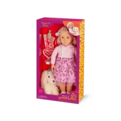Our Generation Hattie & Bella 18" Doll & Pet Puppy Set -Cyte Doll Toys GUEST b100f3e5 032a 4fef bfd8 095866422229