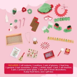 Our Generation Holiday Elf Surprise Advent Calendar Christmas Countdown Accessories For 18" Dolls: Includes 31 Doll Size Items 11 Our Generation Holiday Elf Surprise Advent Calendar Christmas Countdown Accessories For 18" Dolls: Includes 31 Doll Size Items -Cyte Doll Toys GUEST b4f800d5 8841 4c3b 8eb7 1d2e1f46e784