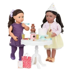 Our Generation Party Time Birthday Sweets Table Accessory Set For 18" Dolls 10 Our Generation Party Time Birthday Sweets Table Accessory Set For 18" Dolls -Cyte Doll Toys GUEST b55881ad 2466 4ab7 8a4d b3483d51f753