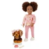 Our Generation Camryn & Coco 18" Matching Doll & Pet Set -Cyte Doll Toys GUEST b9d18cfd d72c 41d9 94f1 72667f435df6
