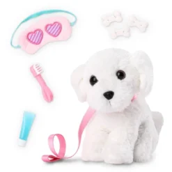 Our Generation Puppy Dreams Pink Bunk Bed With Pet Dog Plush Dollhouse Set: Fits 18" Dolls, Includes 11 Doll Accessories 13 Our Generation Puppy Dreams Pink Bunk Bed With Pet Dog Plush Dollhouse Set: Fits 18" Dolls, Includes 11 Doll Accessories -Cyte Doll Toys GUEST bdc1430e 36cc 433e 83ec 43132203ce93