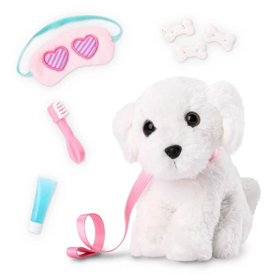 Our Generation Puppy Dreams Pink Bunk Bed With Pet Dog Plush Dollhouse Set: Fits 18" Dolls, Includes 11 Doll Accessories 8 Our Generation Puppy Dreams Pink Bunk Bed With Pet Dog Plush Dollhouse Set: Fits 18" Dolls, Includes 11 Doll Accessories - Image 6