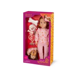Our Generation Claudia & Cinnamon 18" Matching Doll & Pet Set -Cyte Doll Toys GUEST c308ca6d 05c4 497d a81a 3294d5470a33