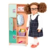 Our Generation Classroom Cool School Locker Accessory Set For 18" Dolls -Cyte Doll Toys GUEST c8a49845 da86 4b7d 9a58 b514625562d8