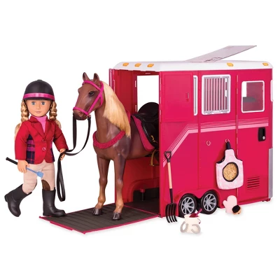 Our Generation Mane Attraction Horse Trailer For 18" Dolls 5 Our Generation Mane Attraction Horse Trailer For 18" Dolls - Image 3
