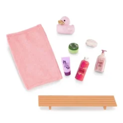 Our Generation Bubbly Bathtime Bathtub With Water Sounds Dollhouse Accessory Set For 18'' Dolls -Cyte Doll Toys GUEST d540b53e 58b3 4443 b5d0 8505234d0d4d