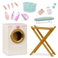 Our Generation Laundry Day Washing Machine Dollhouse Accessory Set For 18'' Dolls -Cyte Doll Toys GUEST dc71f8fe 1db2 4398 a3fd ff39e301d13f