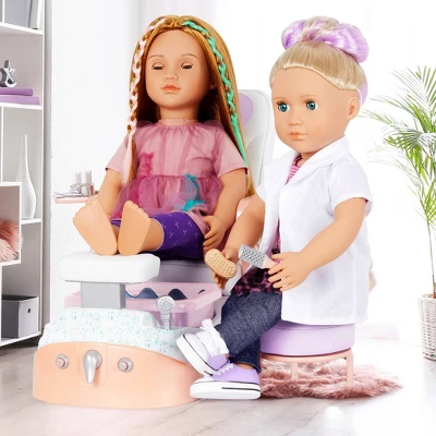 Our Generation Yay, Spa Day! Salon Chair Accessory Set For 18" Dolls 4 Our Generation Yay, Spa Day! Salon Chair Accessory Set For 18" Dolls - Image 2