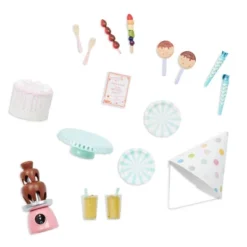 Our Generation Party Time Birthday Sweets Table Accessory Set For 18" Dolls 13 Our Generation Party Time Birthday Sweets Table Accessory Set For 18" Dolls -Cyte Doll Toys GUEST e4c464d5 a780 47ad 8e4c d59863c90e95