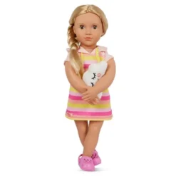 Our Generation Rainbow Unicorn Pajama Outfit For 18" Dolls -Cyte Doll Toys GUEST e5450392 9215 45e8 bb33 6c8df4def6f9