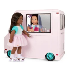 Our Generation Sweet Stop Ice Cream Truck - Pink -Cyte Doll Toys GUEST e5c5dadb 8e04 4df2 8c7b 491bc6592726