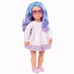 Our Generation Veronika 18" Fashion Doll With Blue/Purple Hair -Cyte Doll Toys GUEST e615fd67 1fa4 46fa af7a d7fa3e216410