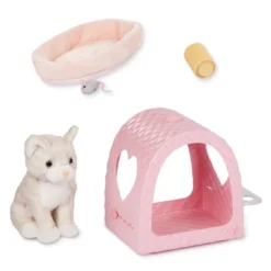 Our Generation Purrfect Retreat Pink Cat House Tree Condo With Bed, Pet Plush Kitten & Accessories For 18" Dolls: 11-Piece Play Set -Cyte Doll Toys GUEST e62fb08a c2d5 4889 95f4 8a93b57603b5