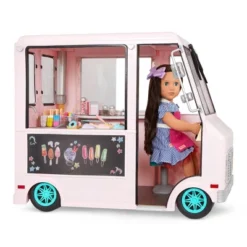 Our Generation Sweet Stop Ice Cream Truck - Pink -Cyte Doll Toys GUEST e71ad33a 2abb 4bd5 8375 833ddd23ee8f
