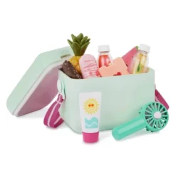 Our Generation Sunny And Cool Patio Set Dollhouse Accessories And Furniture For 18" Dolls: 17 Pieces, Beach Theme. -Cyte Doll Toys GUEST e7e534e0 6cbc 4f30 a2de a85621fb44ae