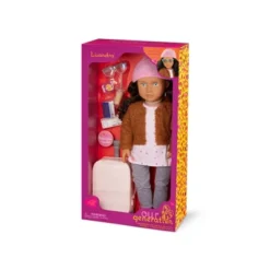 Our Generation Lisandra & Rolling Luggage 18" Travel Doll -Cyte Doll Toys GUEST eb0af574 e6a1 40c9 abb4 04335254ab6a