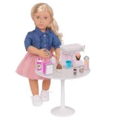 Our Generation Sundae Fun Day Ice Cream Machine Accessory Set For 18" Dolls -Cyte Doll Toys GUEST f7355709 7c32 4885 afbf 458299da19c1