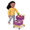 Our Generation At The Market Shopping Cart Purple & Yellow Accessory Set For 18" Dolls -Cyte Doll Toys GUEST fced5654 cd4e 45a8 b125 da65b05bdde7