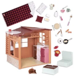 Our Generation Cozy Cabin Dollhouse Playset For 18" Dolls -Cyte Doll Toys GUEST fea4f930 2939 4d03 888d 14bd4e178f60